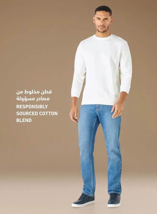 Splash FAV Crew Neck Sweatshirt with Long Sleeves