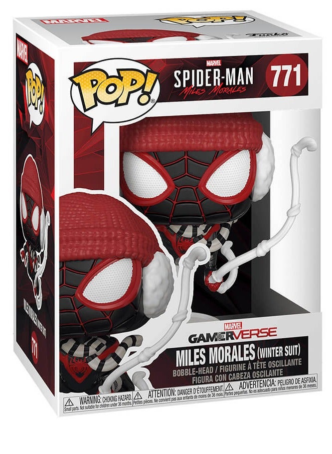 فانكو بوب! أبطال خارقون: مارفل - سبايدرمان ٢ - مايلز موراليس ببدلة شتوية رقم ٧٧١ - Image 2