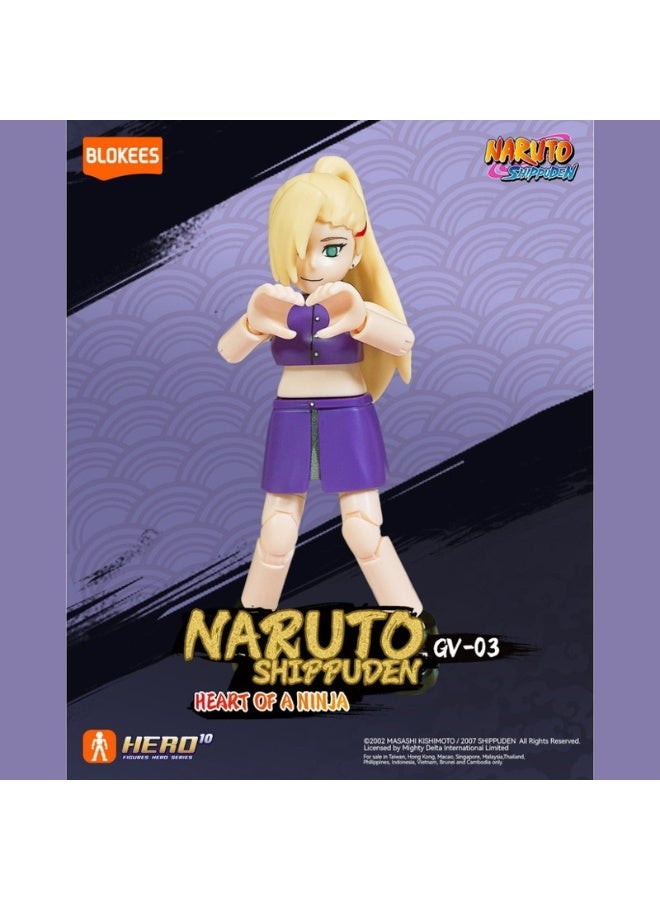Blokees Naruto Shippuden Kurama Mode Building Figure – 9+ PCS Heart of a Ninja Model Kit | Collectible Anime Action Toy | Genuine Licensed Naruto Figure | Gift for Boys UAE - Image 3