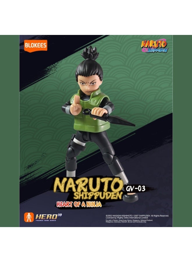 Blokees Naruto Shippuden Kurama Mode Building Figure – 9+ PCS Heart of a Ninja Model Kit | Collectible Anime Action Toy | Genuine Licensed Naruto Figure | Gift for Boys UAE - Image 4