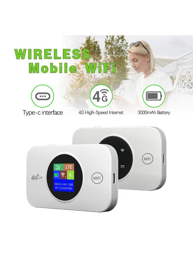 5G mobile WiFi router 150Mbps high-speed portable Asian travel USB-powered WiFi modem with SIM card slot, up to 10 devices can be shared - Image 2