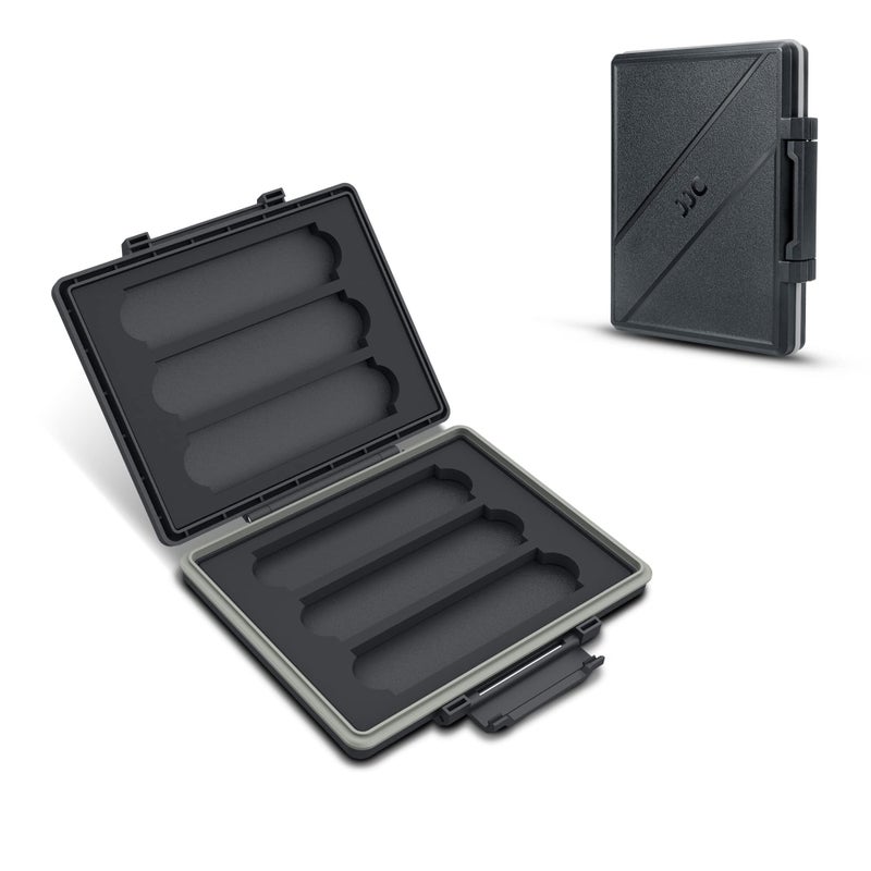 JJC 6 Slots M.2 2280 2260 2240 2242 2230 Case, M.2 SSD Holder Storage, M.2 Drive Storage NVMe M.2 2280 SSD Card Case Water-Resistant and Shockproof - Image 1