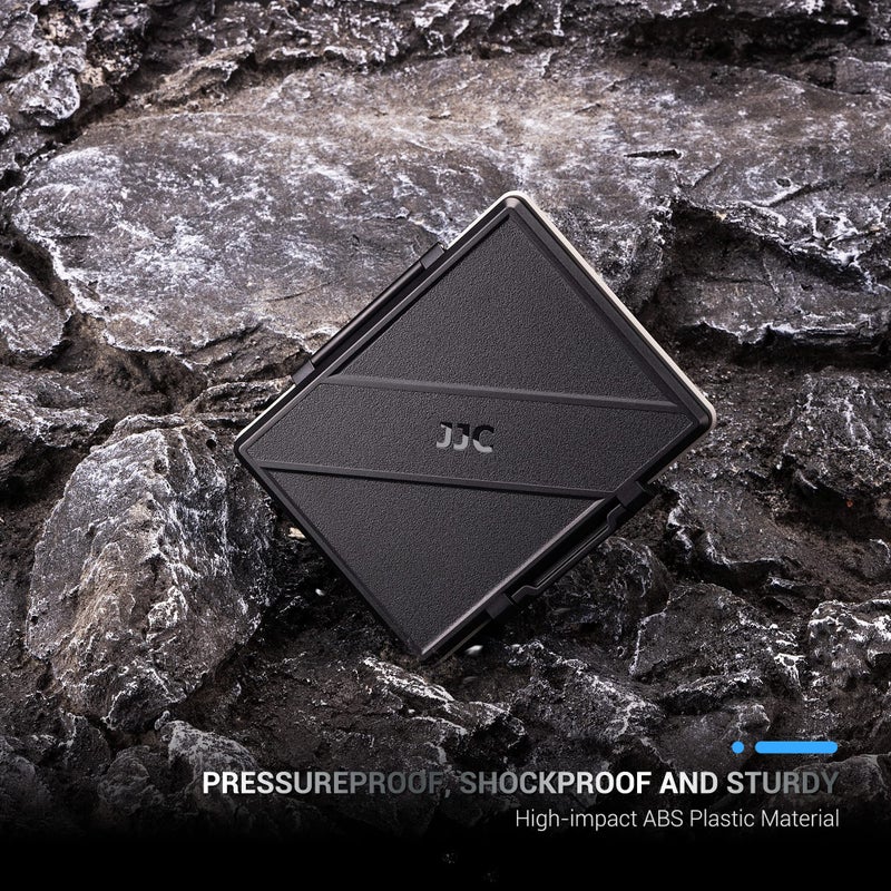 JJC 6 Slots M.2 2280 2260 2240 2242 2230 Case, M.2 SSD Holder Storage, M.2 Drive Storage NVMe M.2 2280 SSD Card Case Water-Resistant and Shockproof - Image 5