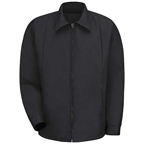 Red Kap Men's Perma-Lined Panel Jacket, Black, 3X-Large - Image 2