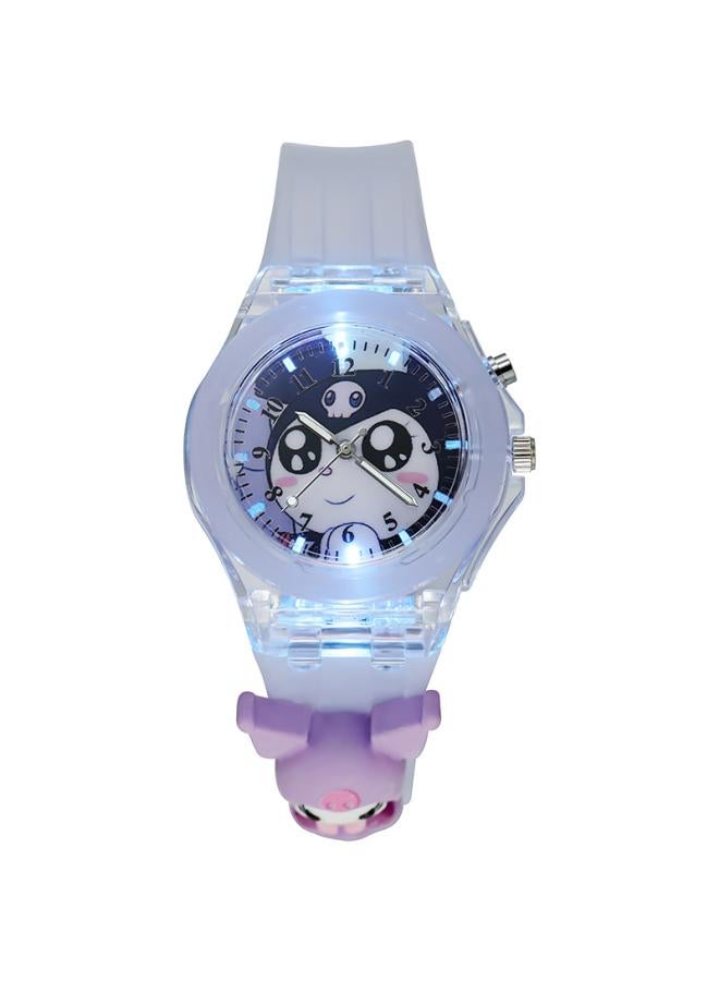 New Cartoon Primary School Children's Watch Luminous Silicone Electronic Watch Doll Watch Explosions