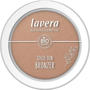lavera Solid Sun Bronzer Soleil Kiss 01 subtle glow natural tan even finish vegan natural cosmetics 55g - Image 1
