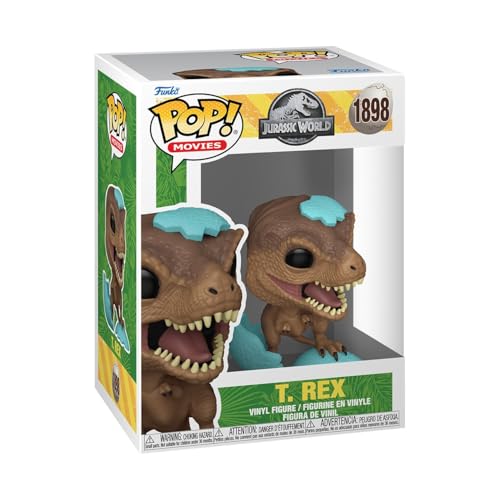 Funko Pop Movies Jurassic Park Spring TRex Collectable Vinyl Figure Gift Idea Official Merchandise Toys for Kids Adults Disney Fans Model Figure for Collectors and Display - Image 1