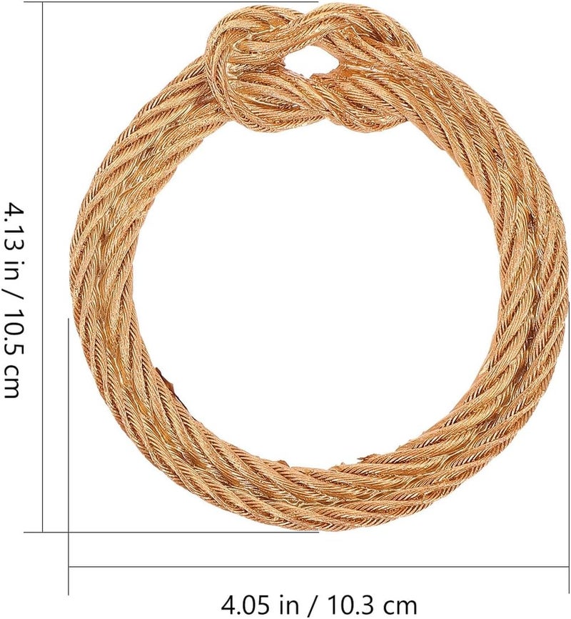 Ciieeo European Style Vintage Resin Picture Frames Wall Ornament 2pcs Gold Rope and Square Design Decorative Photo Display for Home Décor - Image 2