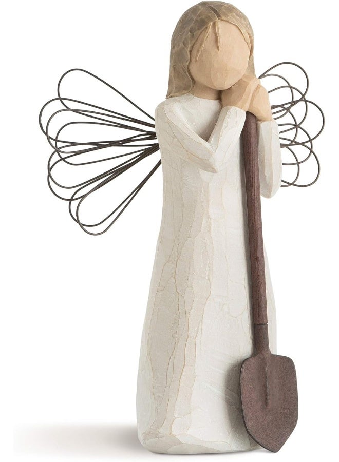 Willow Tree Angel of The Garden Bringing Forth a Garden of Love and Beauty Gift to Celebrate Friendships People with Green Thumbs Sculpted HandPainted Angel Figurine - Image 2