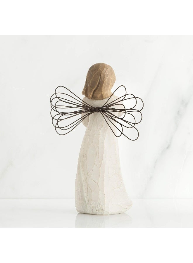 Willow Tree Angel of The Garden Bringing Forth a Garden of Love and Beauty Gift to Celebrate Friendships People with Green Thumbs Sculpted HandPainted Angel Figurine - Image 3