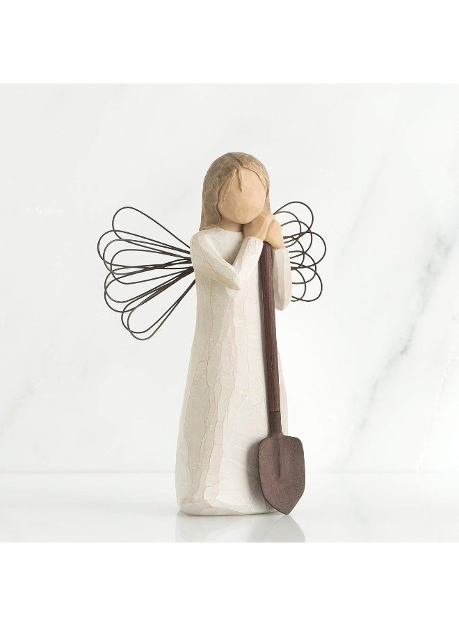 Willow Tree Angel of The Garden Bringing Forth a Garden of Love and Beauty Gift to Celebrate Friendships People with Green Thumbs Sculpted HandPainted Angel Figurine - Image 5