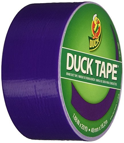Shurtech CDT5017 Colored Duck Tape 20 yd Length x 178 Width Purple Duchess