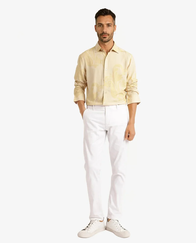 Rare Rabbit Men's Viscose Printed Shirt