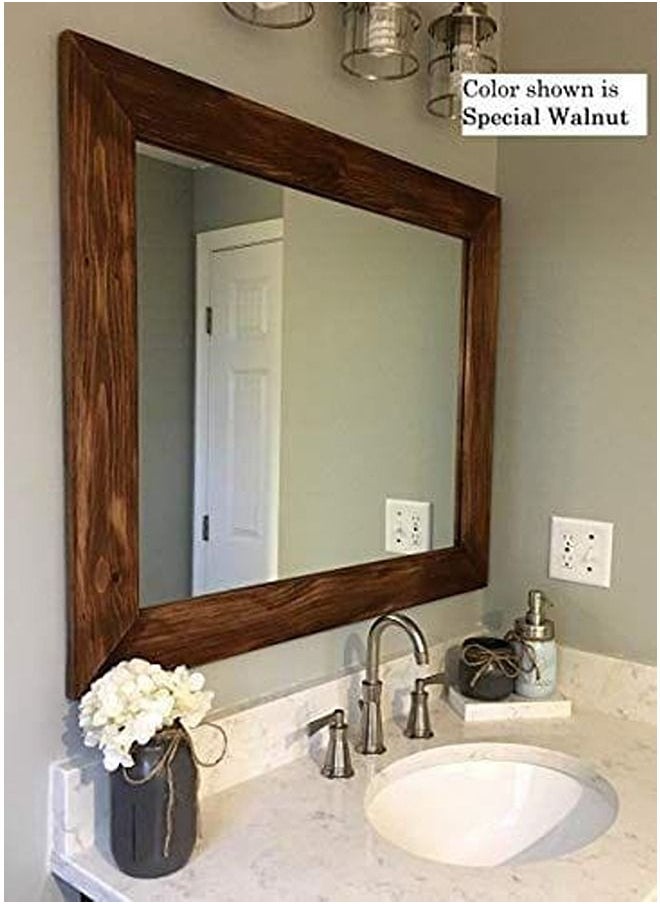 Art Wood wall mirror 