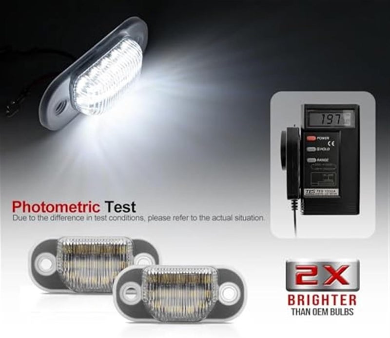 Vuzmode LED License Plate Light for 80 B4 1992-1996 - Image 2