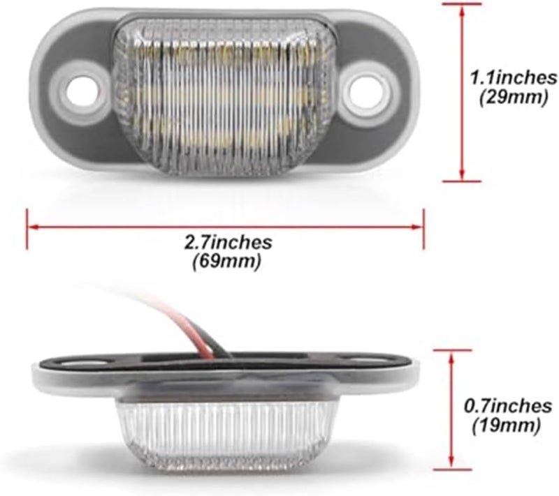 Vuzmode LED License Plate Light for 80 B4 1992-1996 - Image 4
