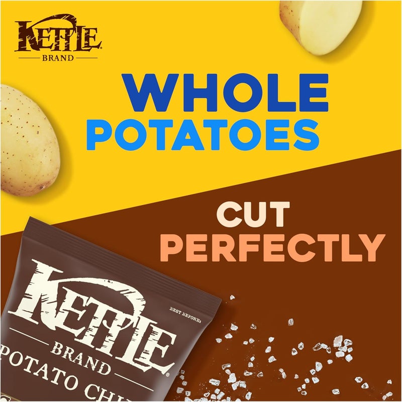 Kettle Brand Sea Salt Kettle Potato Chips, 7.5 oz - Image 2