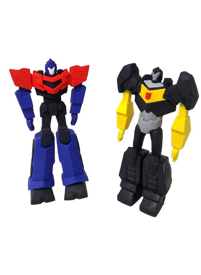 SHREE TECHNESH® Robot Shape Erasers Set|Jumbo Erasers Pack of 2 |Eraser Set for Kids - Image 3