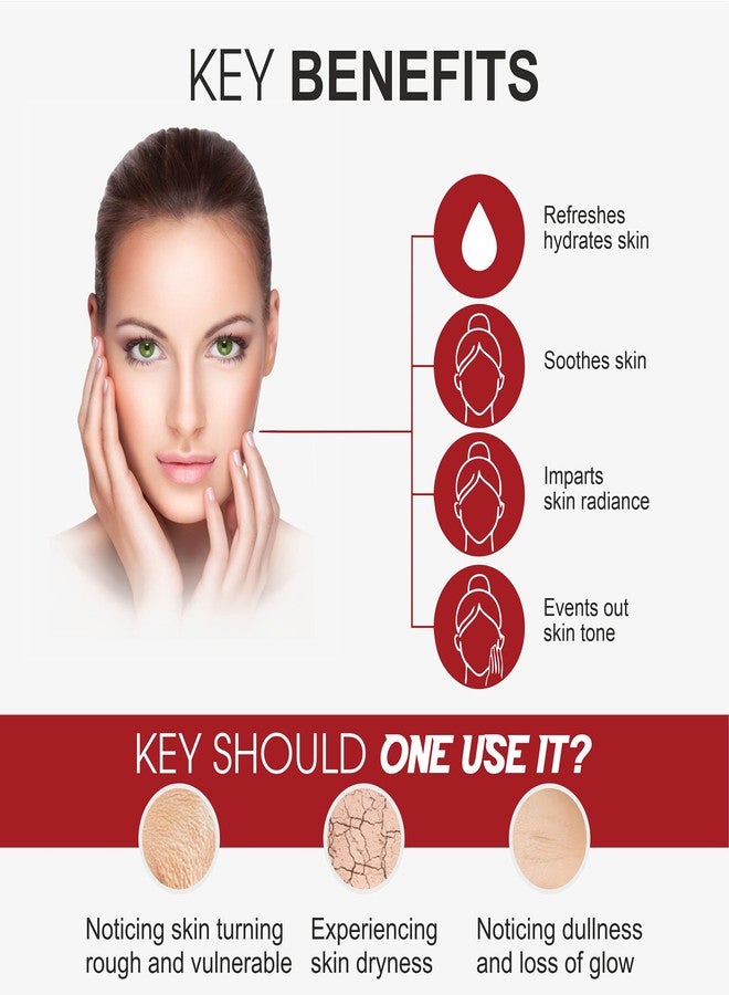 Oilanic Premium Rose Face Toner For Men & Women (100 ml) - Image 5