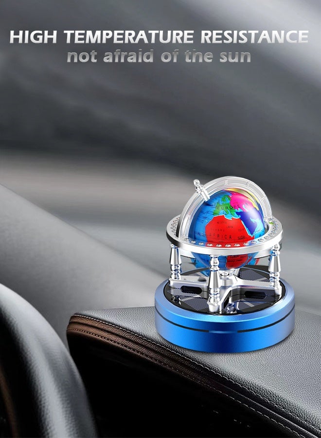 GROIC Car Air Freshener Solar Energy Air Purifier for Car Interior Autorotation Decoration Accessories,Creative Car Perfume Decoration, Relieve Stress and Purifie Odors, Globe Car Interior - Image 4