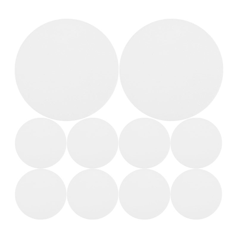 Uonlytech Plastic Lampshade Covers for Ceiling Light Fixtures 10Pack Recessed Led Light Diffuser Accessories for Home and Office