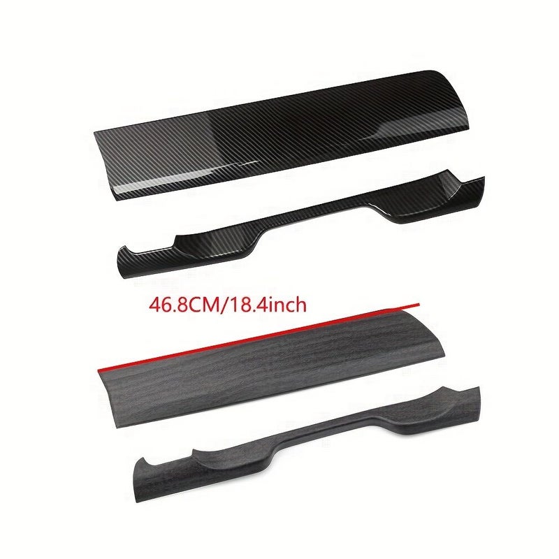 Carbon Fiber Style Dashboard Frame Trim Cover For Kia Sorento LHD 2021-2023 - Image 2