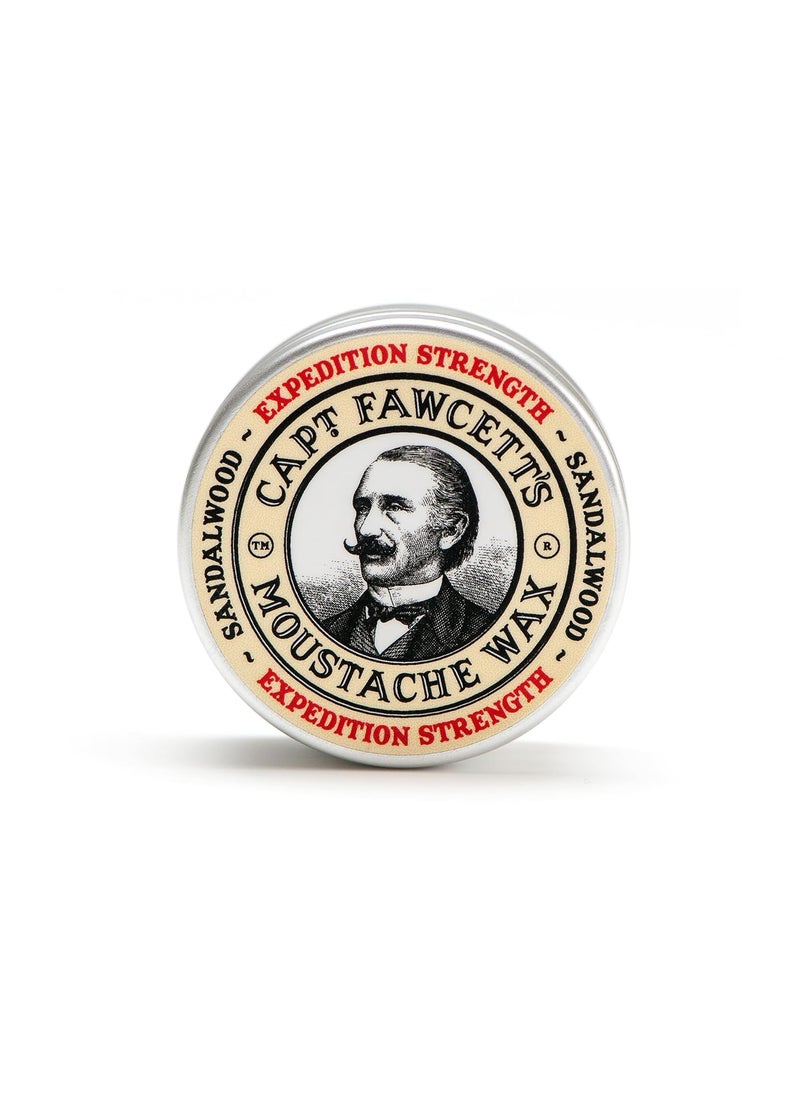 CAPTAIN FAWCETT - Captain Fawcett Expedition Strengh Sandalwood Moustache Wax 15 ml - Image 1