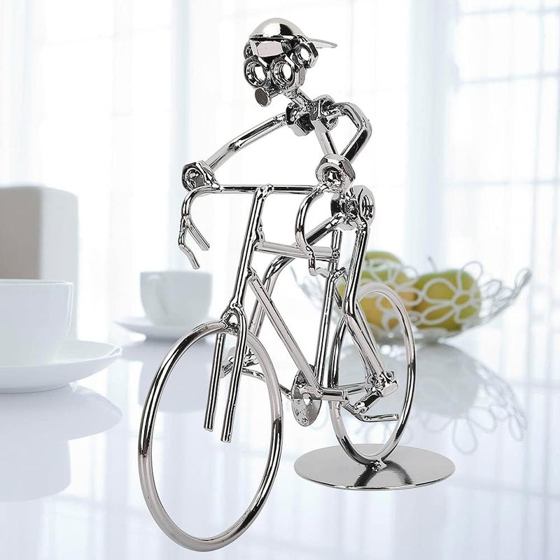 klarako Vintage Model Metal Bike Home Desktop Decor Ornaments Gifts for Motocycle Lovers - Image 1