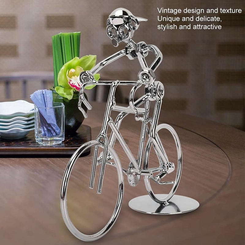 klarako Vintage Model Metal Bike Home Desktop Decor Ornaments Gifts for Motocycle Lovers - Image 3