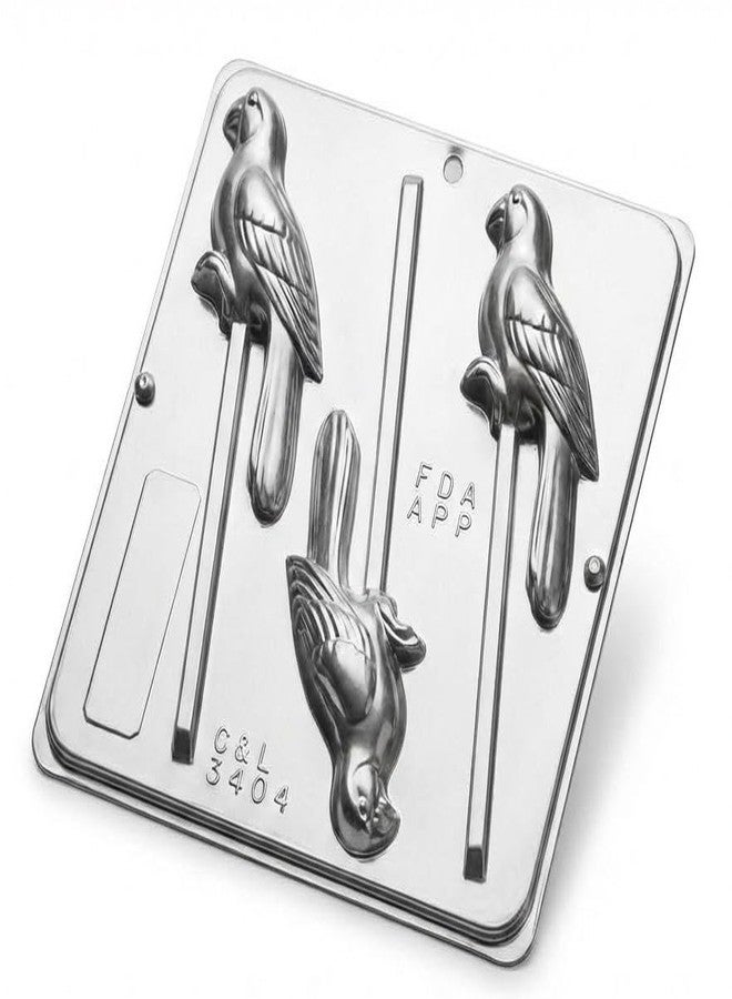 Lollipops Parrot Bird Lollipop Chocolate Candy Mold 3404 - Image 3