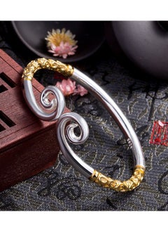 Hanghaijia Unisex Vintage Monkey King Wukong Buddhist Tightening Spell true love forever Bracelet  - Image 2