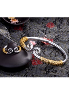 Hanghaijia Unisex Vintage Monkey King Wukong Buddhist Tightening Spell true love forever Bracelet  - Image 4