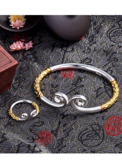 Hanghaijia Unisex Vintage Monkey King Wukong Buddhist Tightening Spell true love forever Bracelet  - Image 5