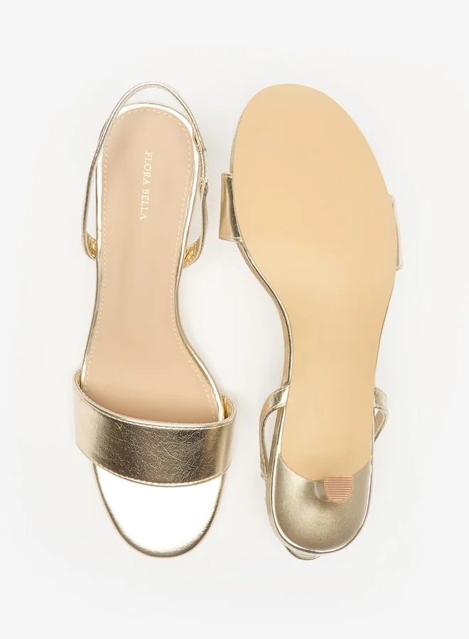 Flora Bella By Shoexpress Women Casual Elastic Strap Sandals