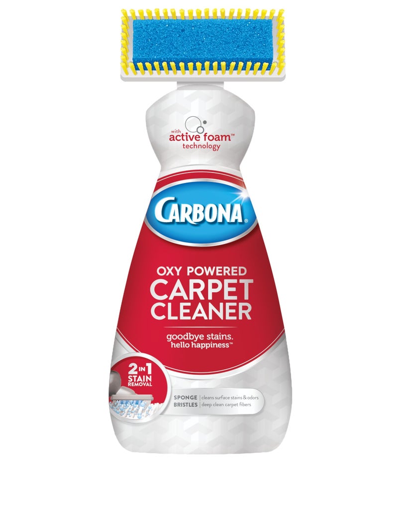 Carbona Carpet Cleaner with Brush | Oxy-Powered Foam for Spot Stain Removal | 13.5 Fl Oz - Image 1
