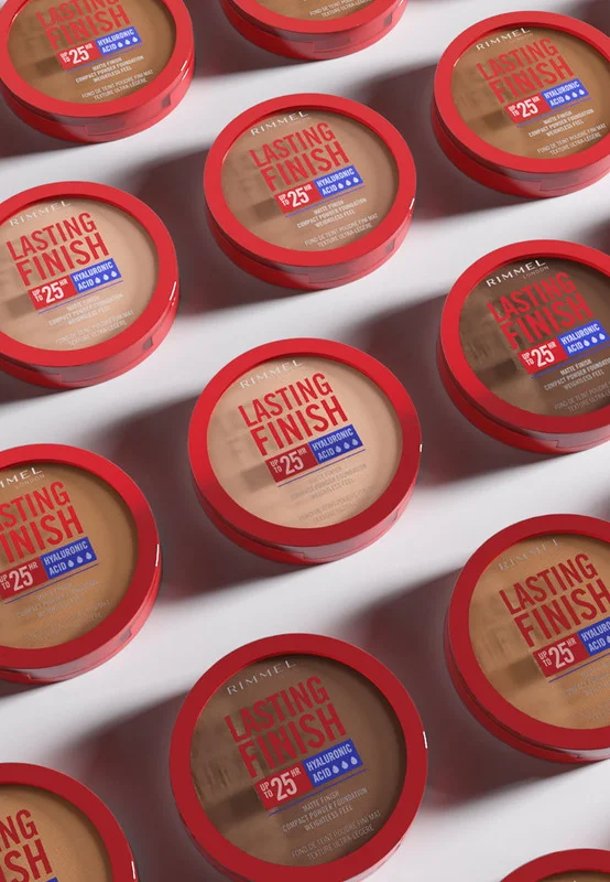 RIMMEL LONDON Lasting Finish Compact Foundation - 008 - Soft Beige, 7g
