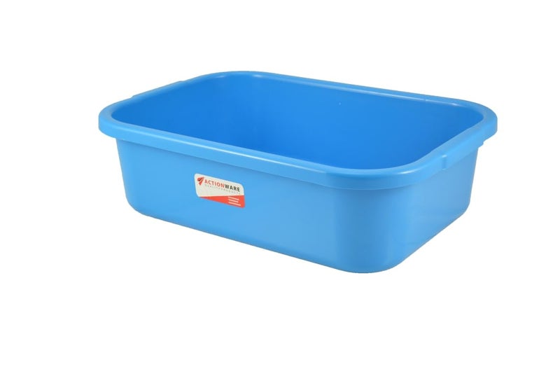 DIVHUK Unbreakable Multipurpose Plastic Big Tray for Home, Office Work, School, Hospitals use Multipurpose Organizer Big Tray (56.5x36.5x16.5 cm, Multicolor) - Image 5