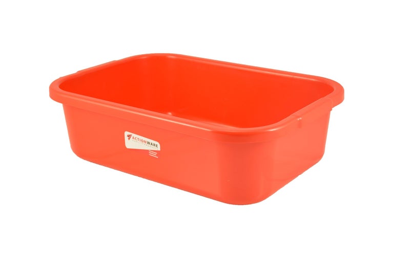 DIVHUK Unbreakable Multipurpose Plastic Big Tray for Home, Office Work, School, Hospitals use Multipurpose Organizer Big Tray (56.5x36.5x16.5 cm, Multicolor) - Image 4
