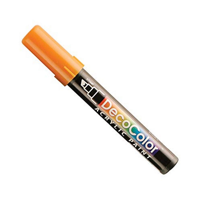 uchida DecoColor Acrylic Paint Marker, Orange - Image 3