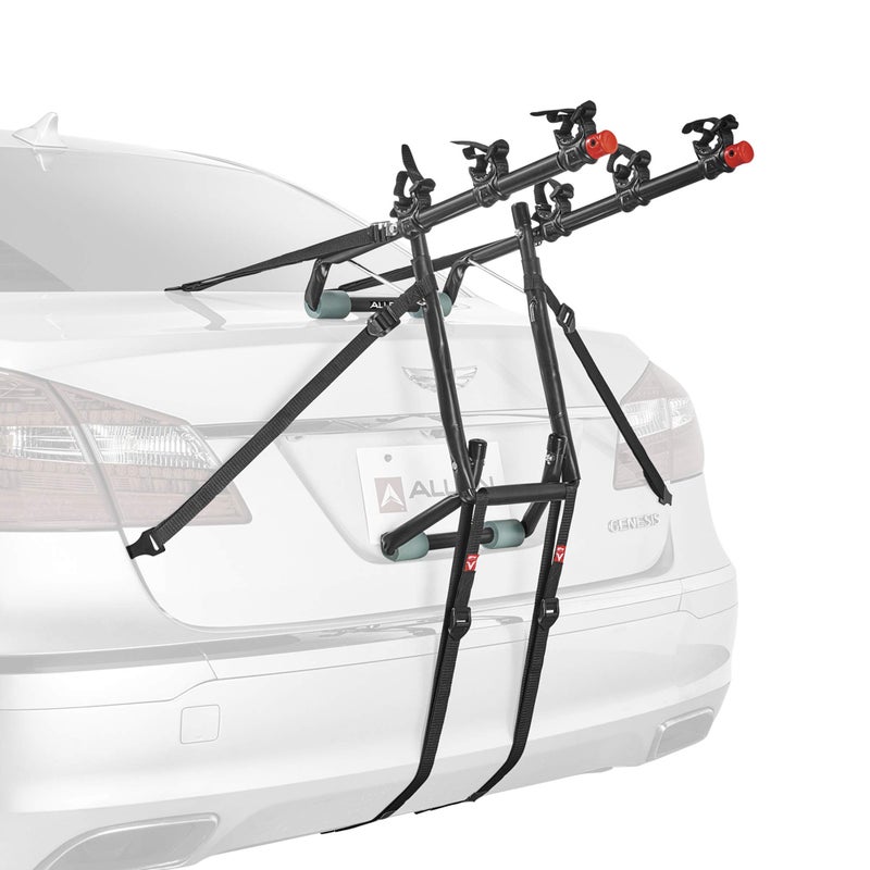 Allen Sports Deluxe Trunk Mount 3-Bike Carrier, Model 103DN-R, Black - Image 1