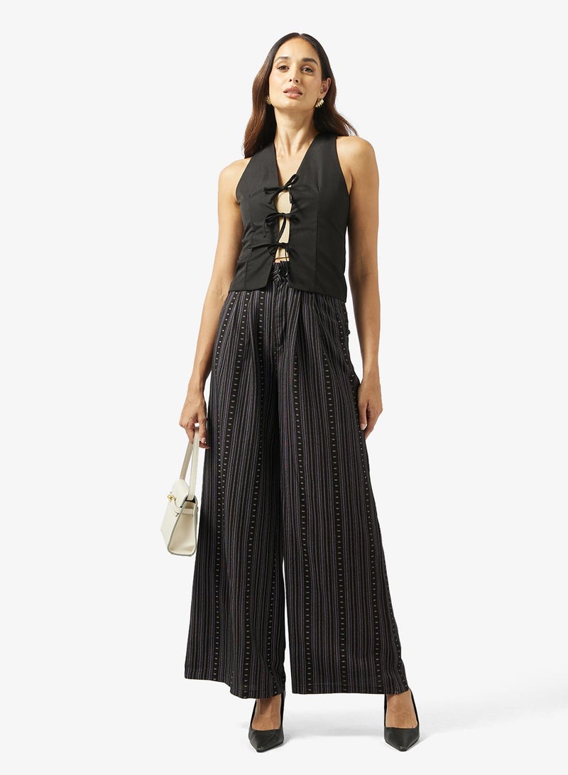ELLA Vest Top With Tie Up Detail - Image 4