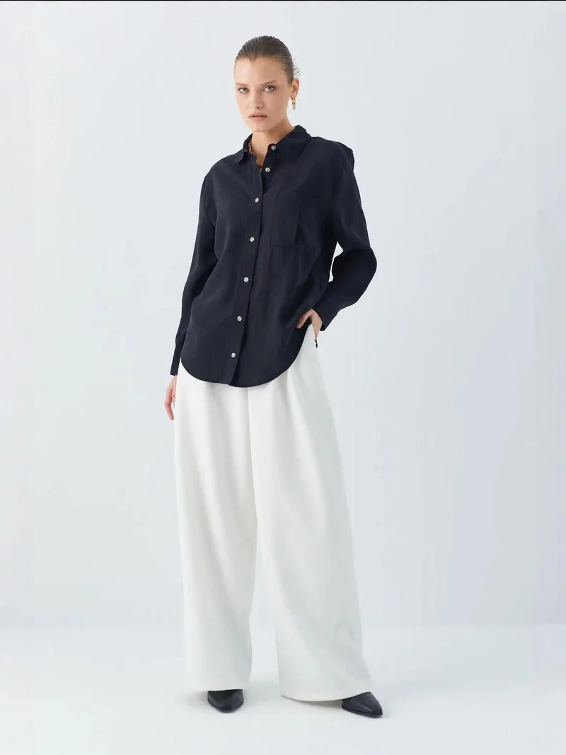 MixRay Mixray Relaxed Fit Shirt with Pocket