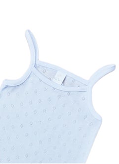 City Rose 4-Pieces Bodysuit barbtoz Perforated Girls Underwear Cotton 100% White  - Image 3
