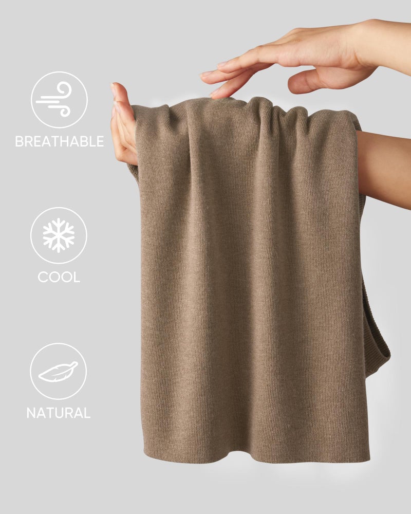Arach&Cloz 2026 Womens Cashmere Sweater Tank Tops Summer Fall Sleeveless Vest High Mock Neck Soft Stretchy Cute Fashion Dressy Business Casual Teacher Outfits Trendy Knit Slim Work Clothes Camel S - Image 5