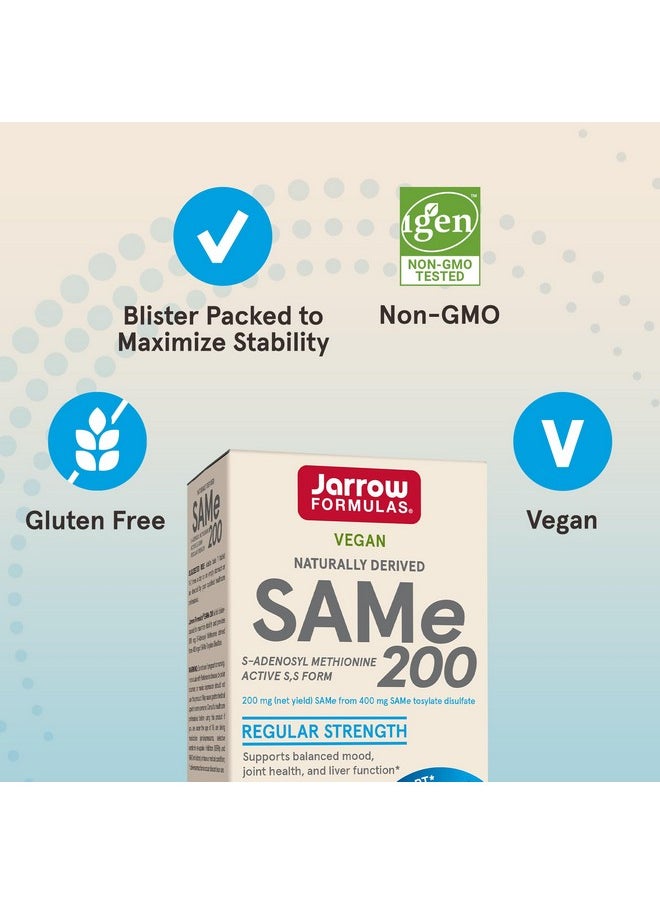 jarrow formulas Jarrow Formulas Same 200 mg - 60 Tablets - Highest Concentration of Active S,S Form - Supports Joint Health, Liver Function, Brain Metabolism & Antioxidant Defense - 60 Servings  - Image 5