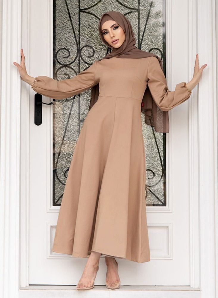 KUYING New Slim Dress Long Dress 