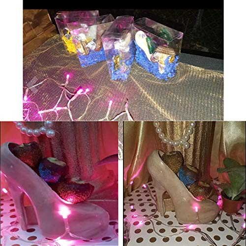 Together-life Big Size 3D High Heel Shoe Chocolate Mold with 3 Clips, DIY Crystal Jelly Lady Shoes Mould Candy Cake Decoration Desserts Fondant Model Baking Pastry Tool, 7.5" x 7" x 2.7" - Image 5