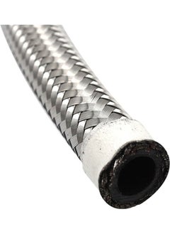 NIBEMINENT Nylon and Stainless Steel Braided Fuel Line 6AN  - Image 2