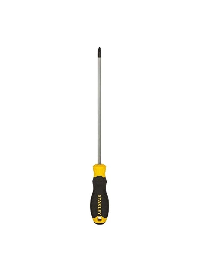 Stanley Cushion Grip Phillips Screwdriver Yellow and Black Ph#2 x 200 mm STMT60812-8 - Image 3