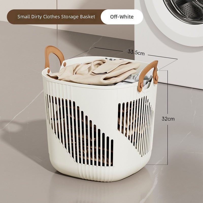 Foldable Laundry Basket for Bathroom Storage - Modern Minimalist Design
